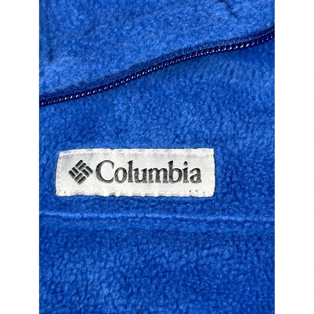 Columbia Granite Mountain II Fleece Jacket Boys L(14-16) Blue Trail Cozy Warm